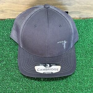 Cambridge Mesh Back Trucker Hat Ball Cap‎ SnapBack "Boy Gone Fishing"